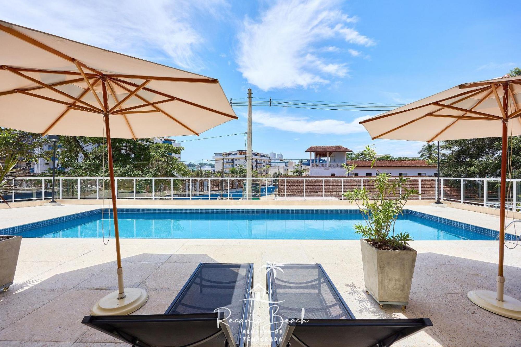 Apto Com Piscina Aquecida Sauna E Churrasqueira Apartment Ubatuba Exterior foto