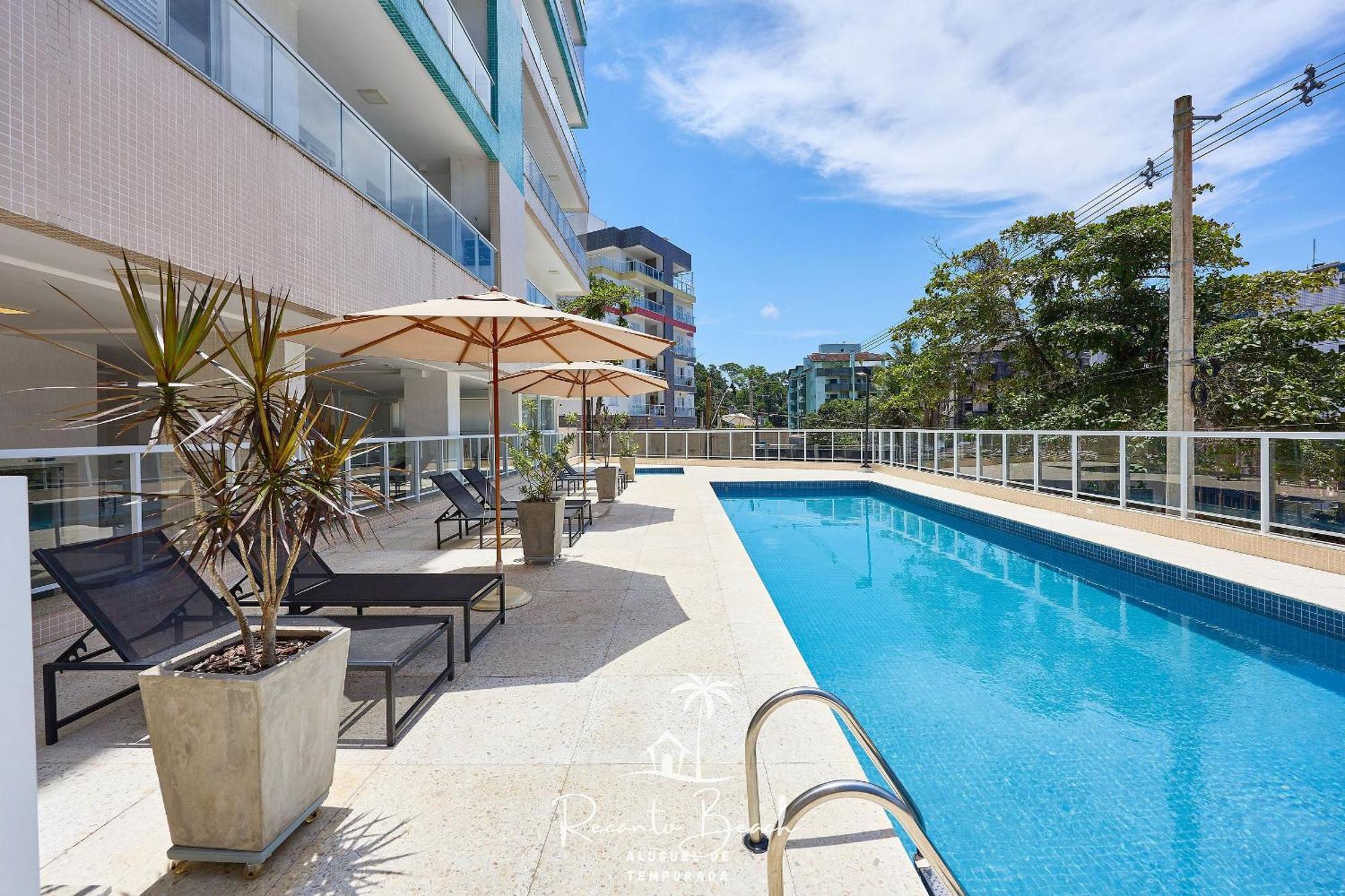 Apto Com Piscina Aquecida Sauna E Churrasqueira Apartment Ubatuba Exterior foto